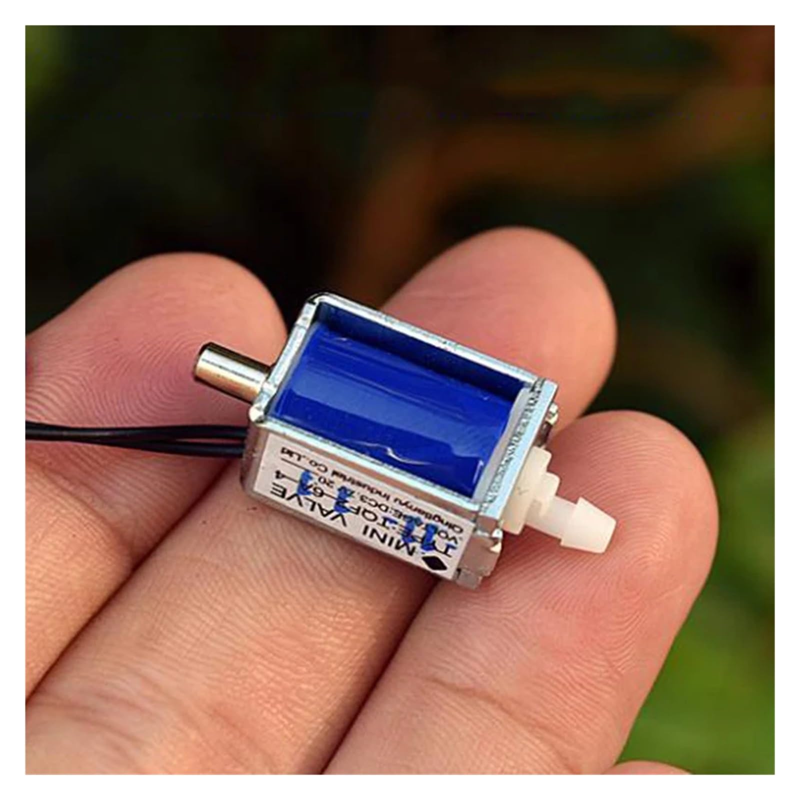 SSQAMACNC DC 3V 3.7V 5V 2-Way 2-Position Small Solenoid Valve Normally Open N/O Air Gas Flow Control Valve DIY