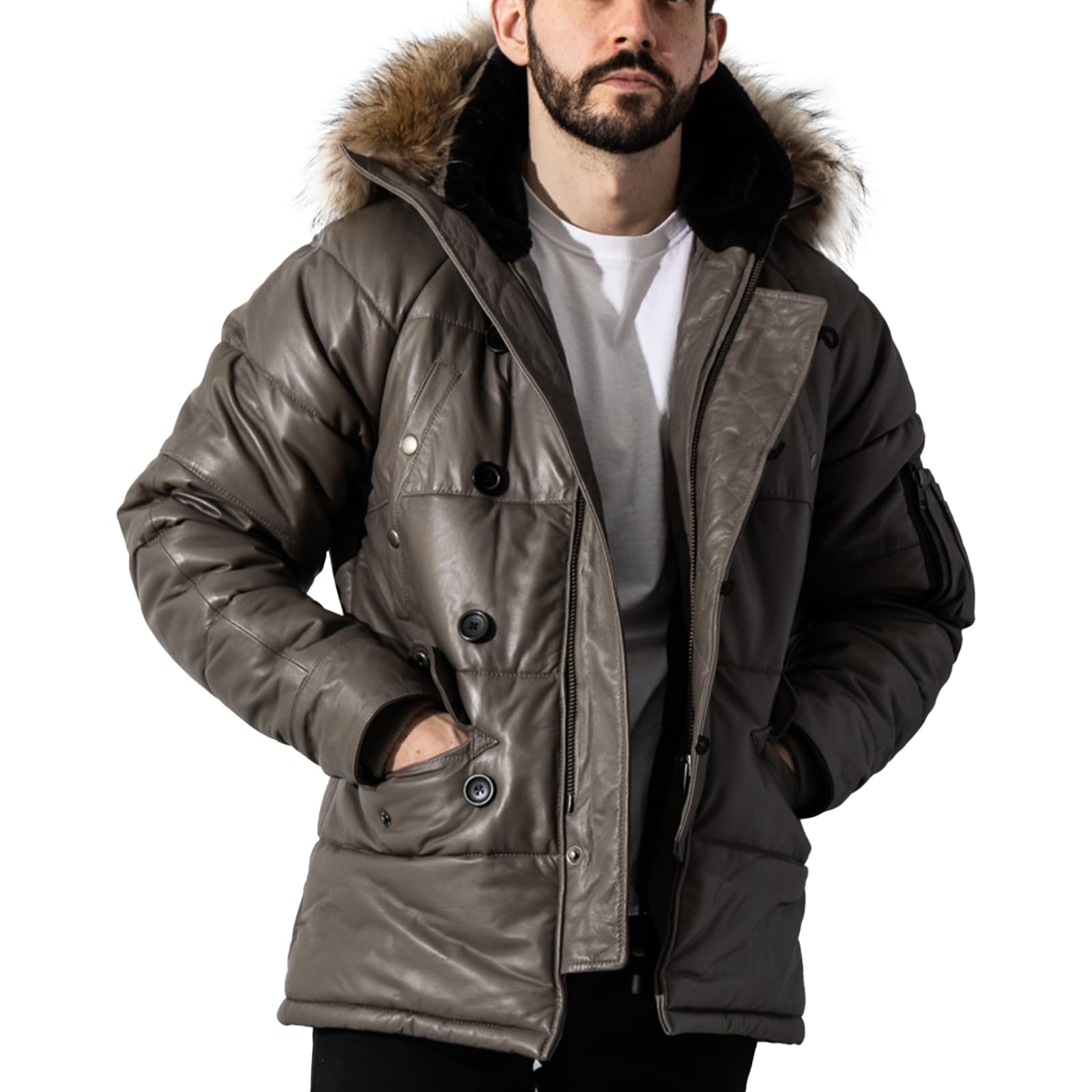 Amazon.co.jp: Liugoo Leathers(リューグーレザーズ): ダウンジャケット