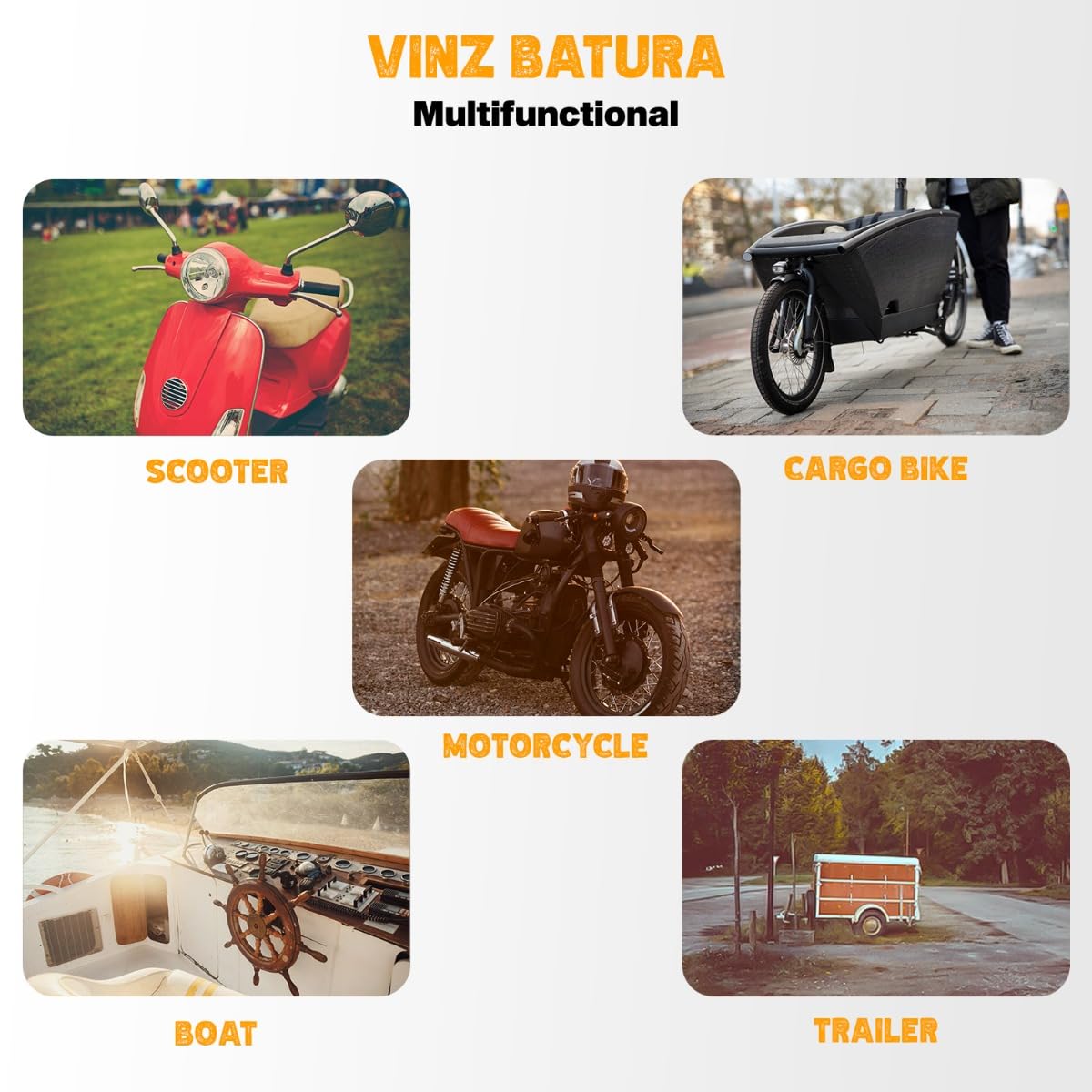 VINZ Batura Motorslot ART 5-200 cm
