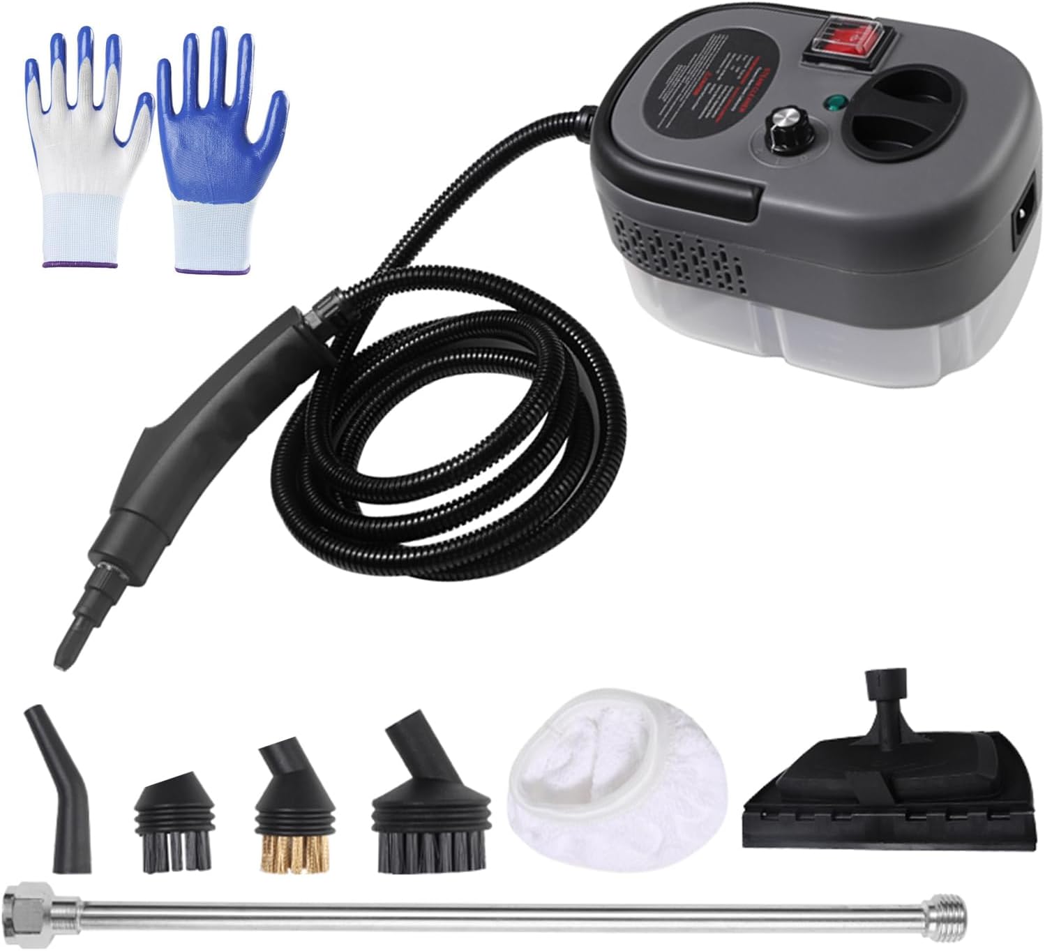 VICSDEP Upgrade Steam Cleaner 1200ML 2500W High