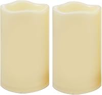 Vista 6 de CANDLE IDEA 12 piezas de velas de té sin llama con temporizador, 6 horas encendidas y 18 horas apagadas por ciclo, funcionan con baterías, velas