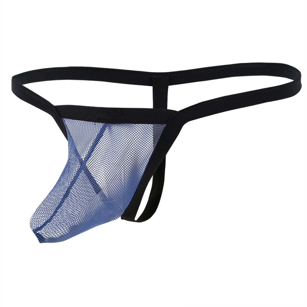 Buy zdhoor Mens Bulge Pouch Thong Jockstraps SeeThrough Mesh Sheer Low