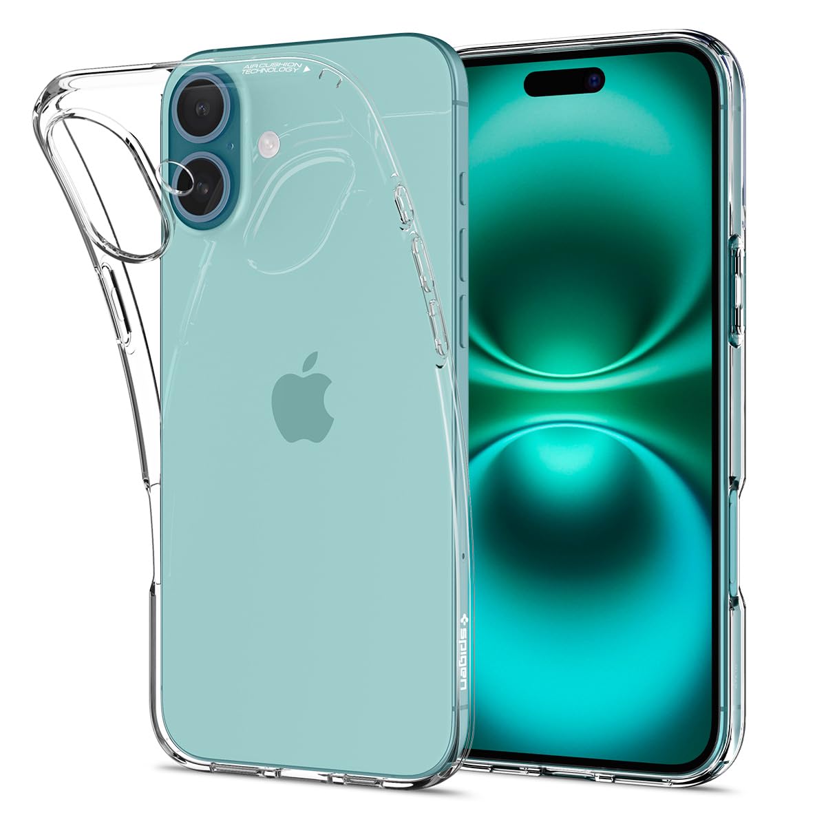 Spigen Liquid Crystal Back Cover Case Compatible with iPhone 16 (TPU | Crystal Clear) Spigen Liquid Crystal Back Cover Case Compatible with iPhone 16 (TPU | Crystal Clear)