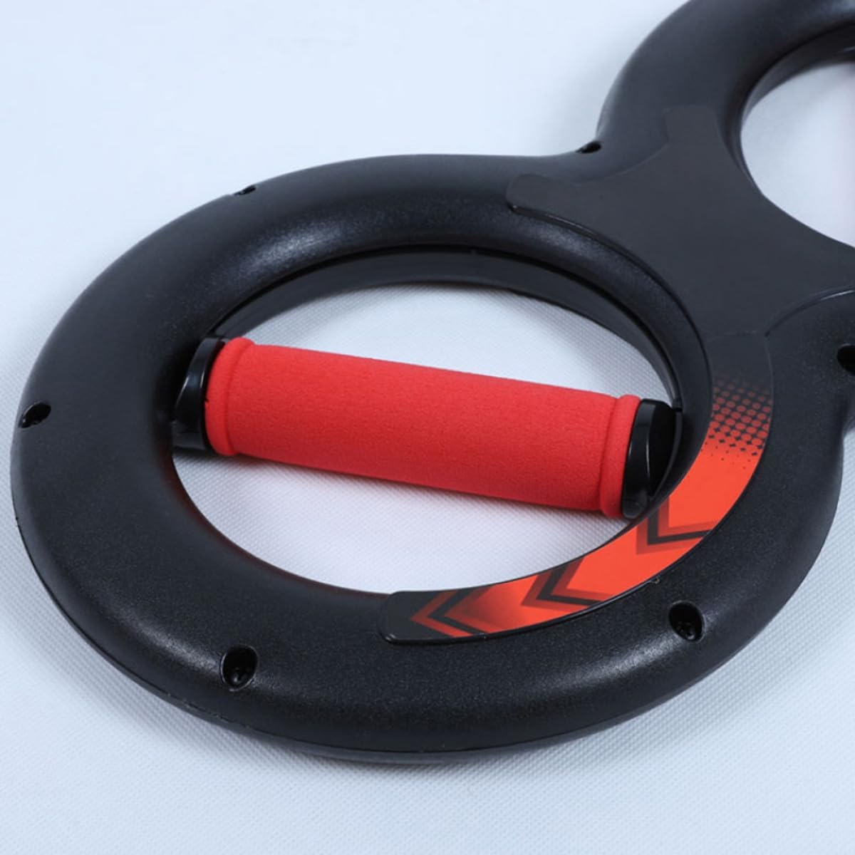 Wakauto Multifunction 8-shaped Hand Gripper Strengthener 15kg Red Wrist Grip Trainer Heavy Grip for Fitness Exercise Supply Forearm and Finger Strength Training