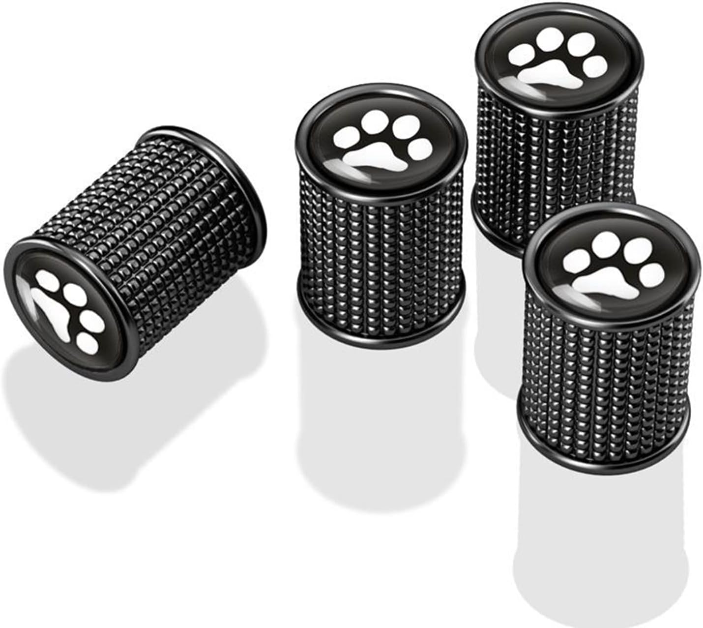 Acespeed 4Pcs Cartoon Metal Car Wheel Tire Valve Stem Cover Auto Valve Stem Caps