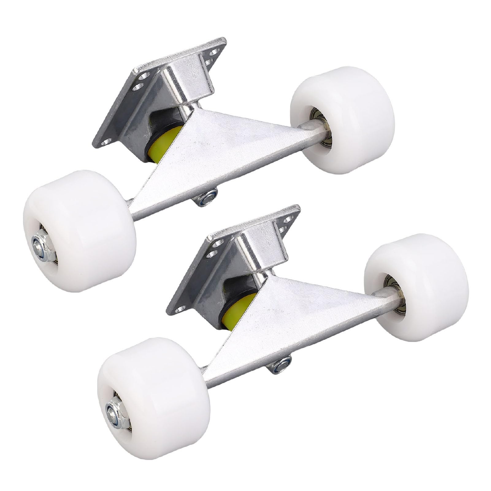 Sorandy Camión de, Ruedas de de 2 Piezas, Camión de Longboard de Absorción de Choque de Aleación de Aluminio de 5 Pulgadas, Adecuado para Patinetas, Kit de Inicio Combinado de Hardware, Ideal para