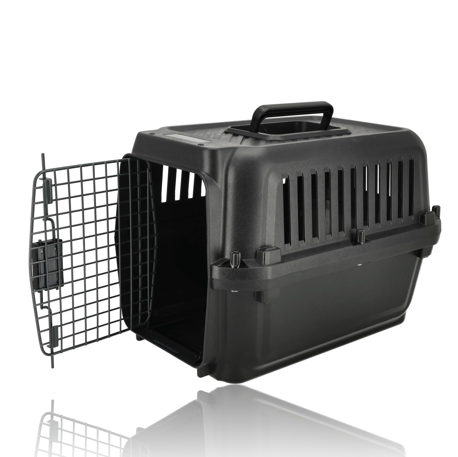 Cage pour chat de transport voyage en voiture et vacances panier amovible 5kg