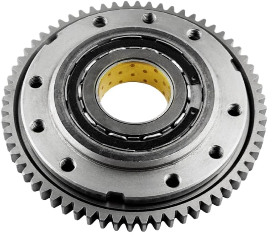 Motorcycle Starter Clutch Assy Compatible with RSV1000 R 1998 2003 SL1000 Falco 2000 2003 RSV Tuono 02 05(Starter Clutch Assy)