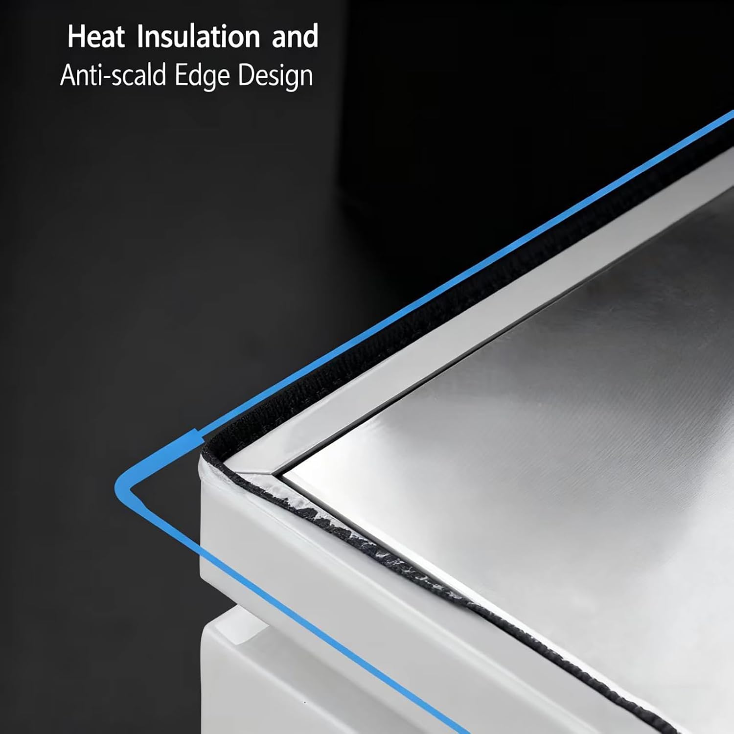 Electronic Hot Plate Preheating Station, 0-400℃ Adjustable Temperature, Hemming Design, Ideal for Mainboard Warm-Up, Electronic Component Removal, Experimentation