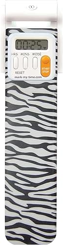 Mark-My-Time libro luz LED con temporizador de marcapáginas y lectura digital