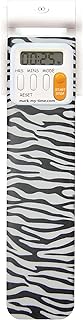 Mark-My-Time Zebra LED Book Light with Digital Bookmark and Reading Timer