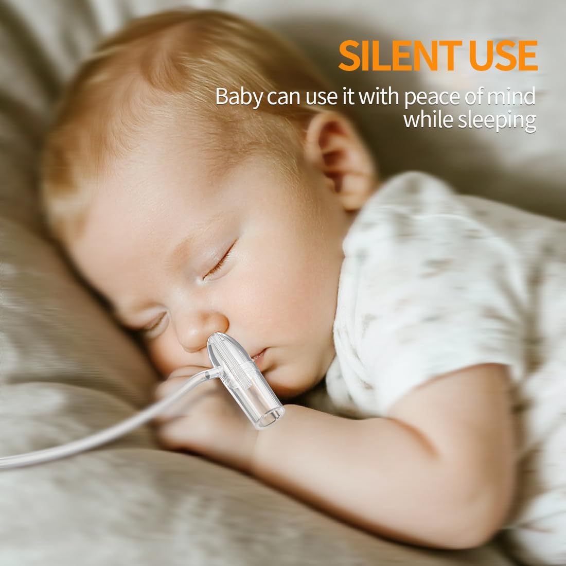 Aspirador Nasal Manual para Bebés, Limpiador Nasal Portátil, Succionador de Mocos con Bomba de Silicona Suave, Aspirador Nasal de Viaje