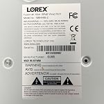 Lorex Classic | 4TB Wired 16Ch 4K NVR System | 7 IP PoE Black Dome Cameras | Classic App | 16 Wired or Wi-Fi | Person & Vehicle Detection | Color Night Vision | Listen-In Audio | IP67 Weatherproof