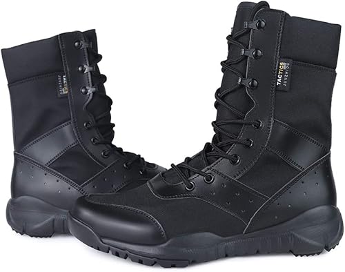 Miniatura 8 de Mens Tactical Boots Lightweight Combat Boots Military Work Boots Desert Boots Outdoor Army Hunting Jungle Hiking Boots