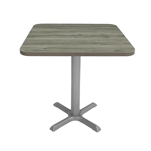 Miniatura 14 de Factory Direct Partners 13376-282 Mesa cuadrada de café bistró de 30 x 30 pulgadas; moderna mesa de comedor, café, mesa de cóctel para espacios