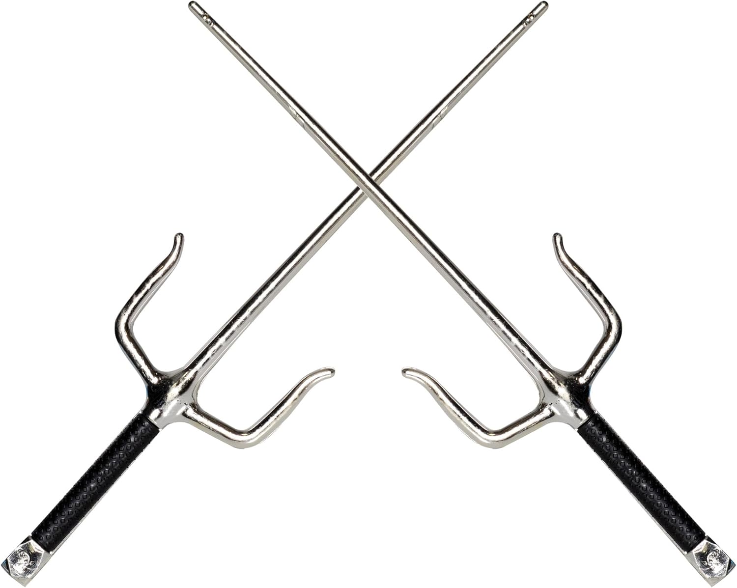 UNDERWRAPS Ninja Sai Set Accessories - Faux Ninja Weapons, Adults Halloween Accessories, Prop Ninja Sai Set, Movie Prop Toys, Faux Weapons(13.5'')