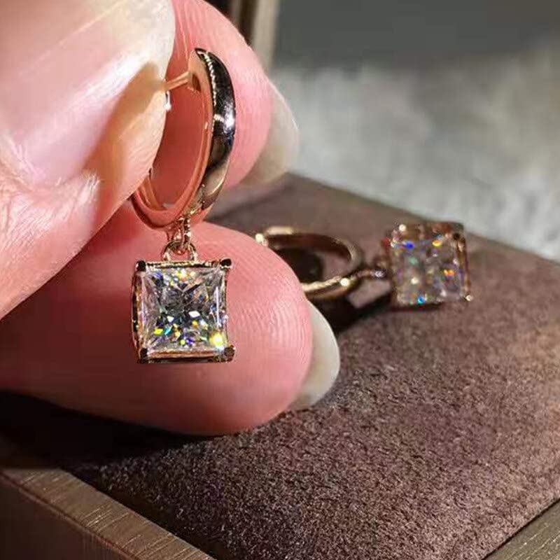 Boucles d'oreilles mariage en argent et zircon le cadeau idéal pour femme