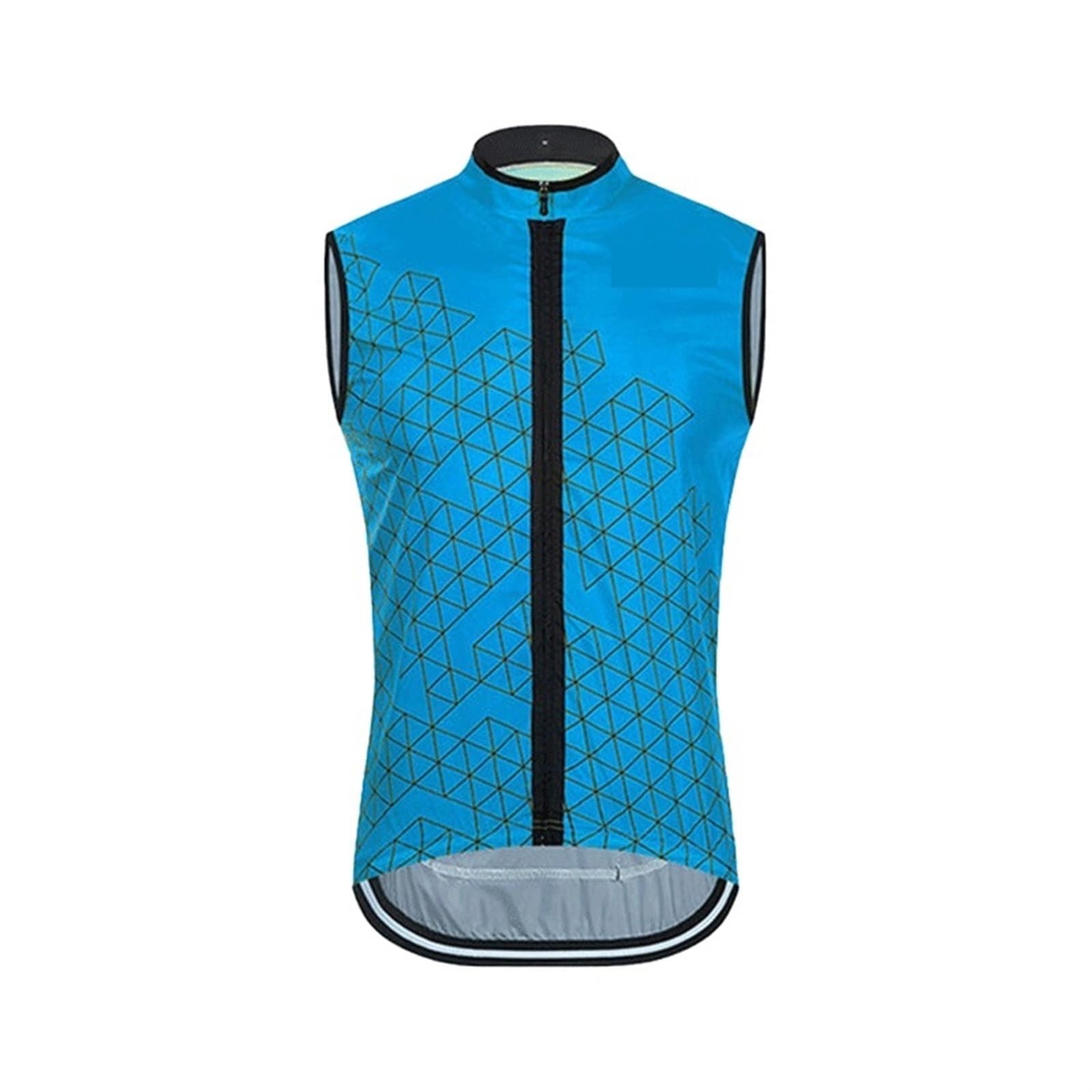 Ärmellose Fahrradweste Winddichte Fahrradjacke for Herren im Sommer, ärmellos, wasserdicht, Fahrradjacke, regendichte Herrenjacke für Wandern Laufen Causal