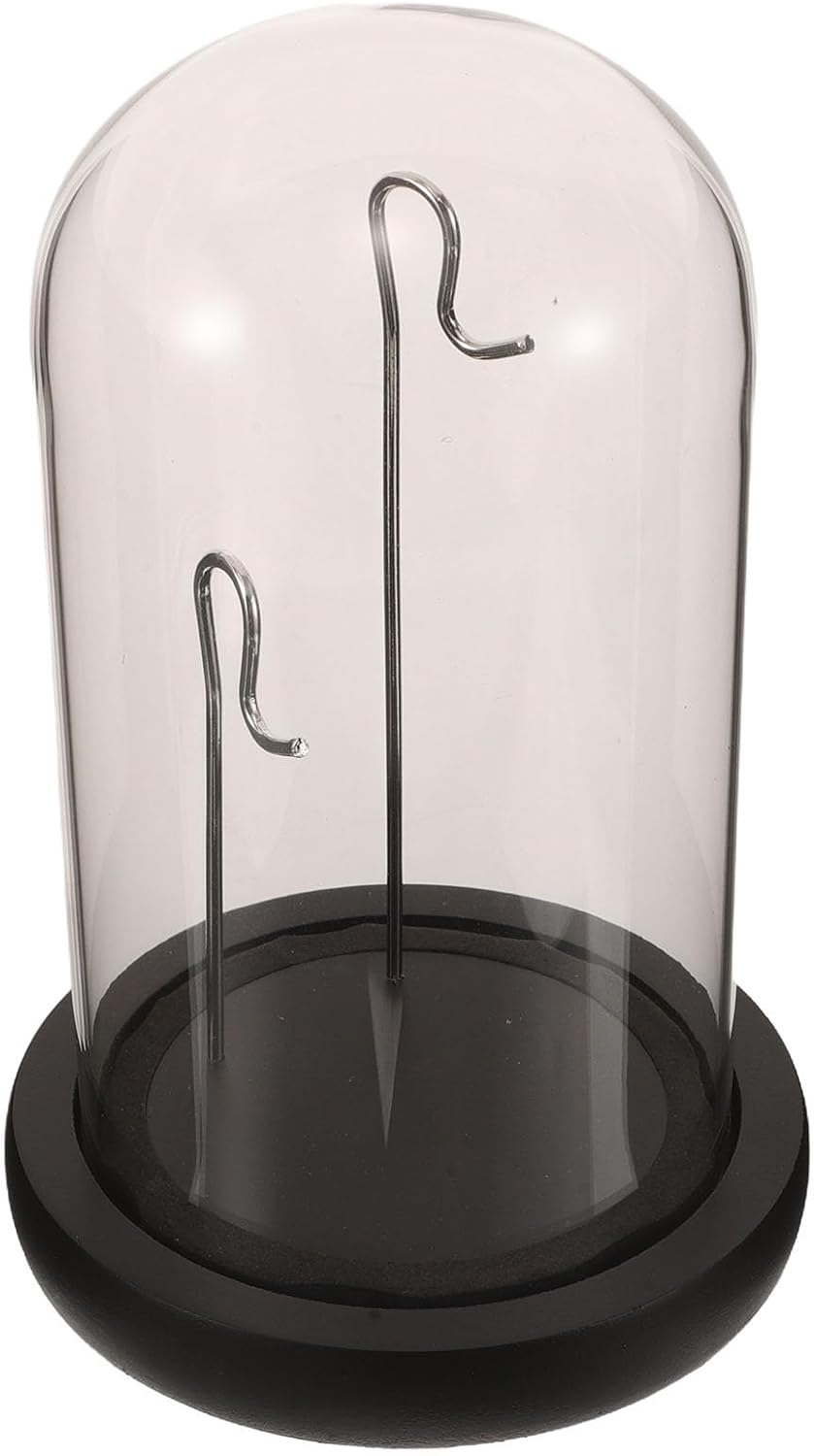 Pocket Watch Display Case and EVA Base Hook with Glass Dome