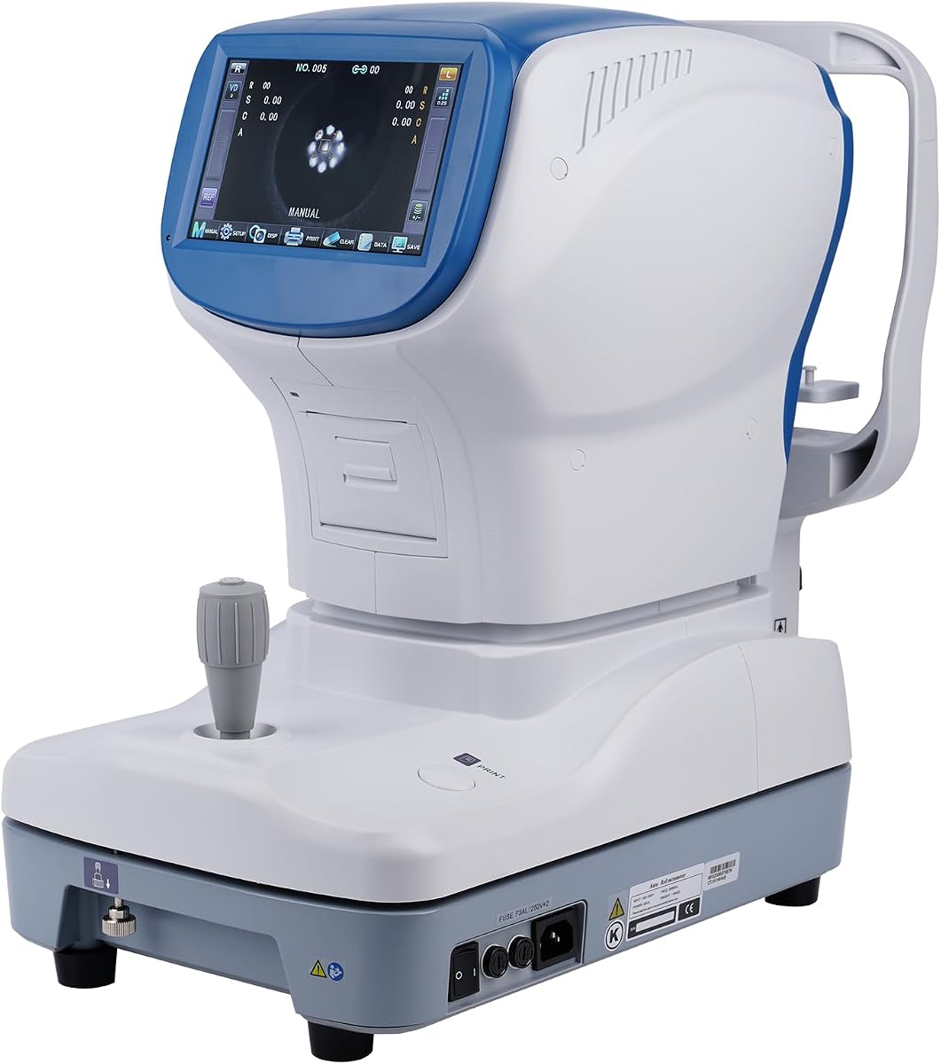 Auto Refractometer Optical Instruments Optometrist Autorefractor with Keratometer Comprehensive Optometry with Thermal Printing 61bk