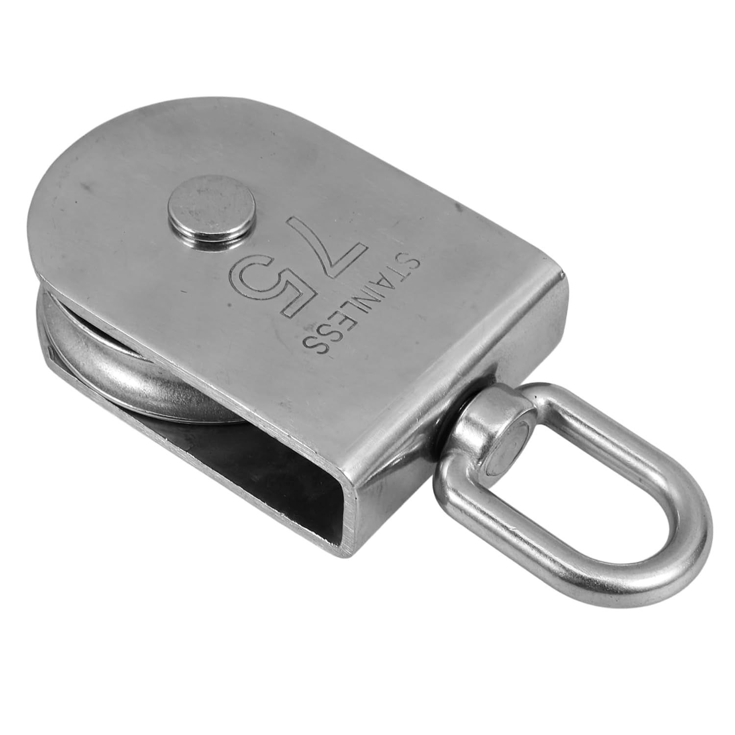 Heavy Duty Stainless Steel Lifting Pulley Wire Rope Fixed Pulley Block for Smooth Operation Minimal Friction and Versatile Applications Logistics and Equipment Handling