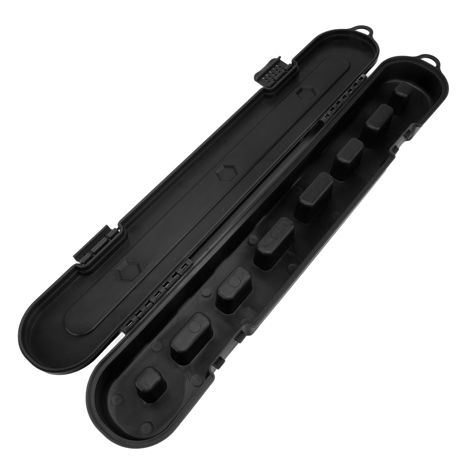 Caja de Almacenamiento de Cadena de Motosierras para Todas las Cadenas de Motosierras de Menos de 20 Pulgadas, Portavasos Portátiles, Organizador de Plástico de Gran Capacidad