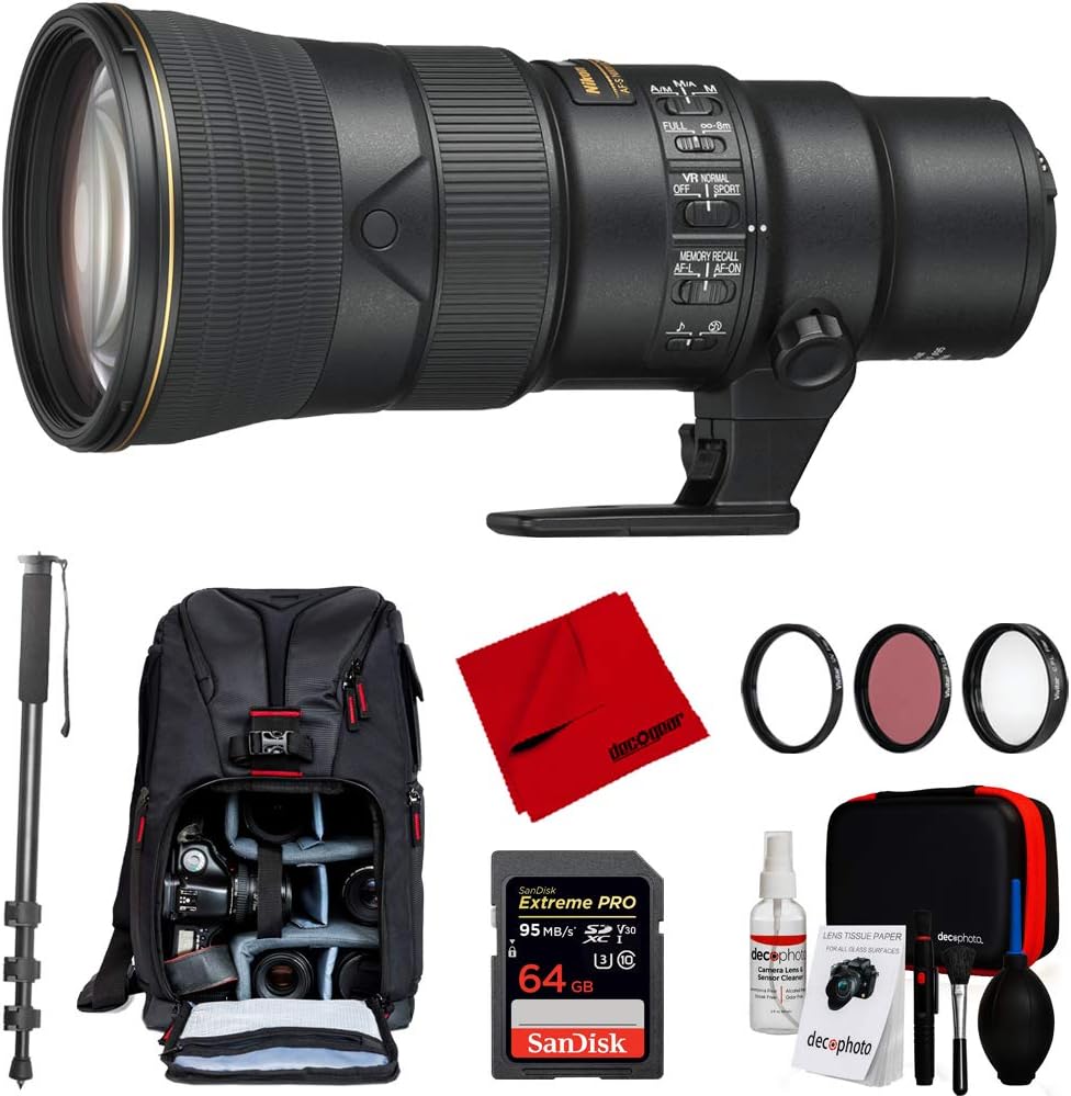 Nikon 0 Af S Nikkor 500mm F 5 6e Pf Ed Vr 超望遠レンズバンドル 64gbメモリーカード デラックスフィルターキット バックパック 72インチ一脚 クリーニングキットとクリーニングクロス付き B07kfpcgbt Eja カメラ 用交換レンズ