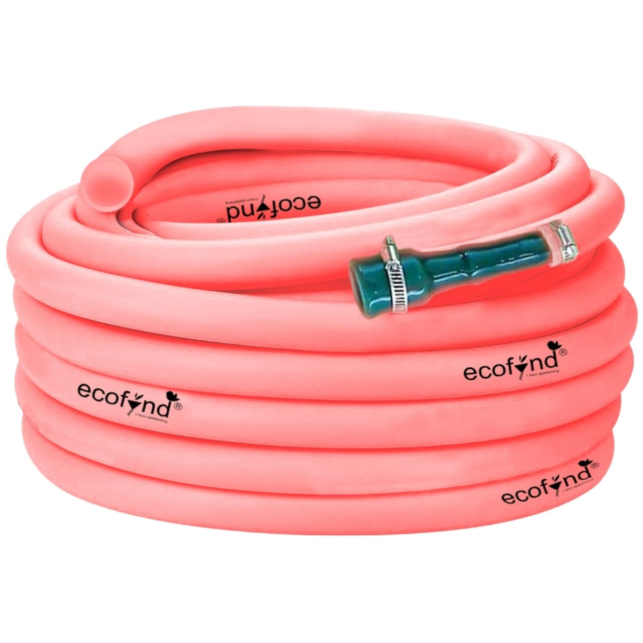ecofynd 15 Meter/50 Feet, 1/2 Inch Flexible PVC Pink Water Pipe, Heavy Duty Long Pipes with Tap Hose Connectors, Home Garden, Car Wash, Floor Clean, Park Cleaning, Outdoor Indoor Use-image-44