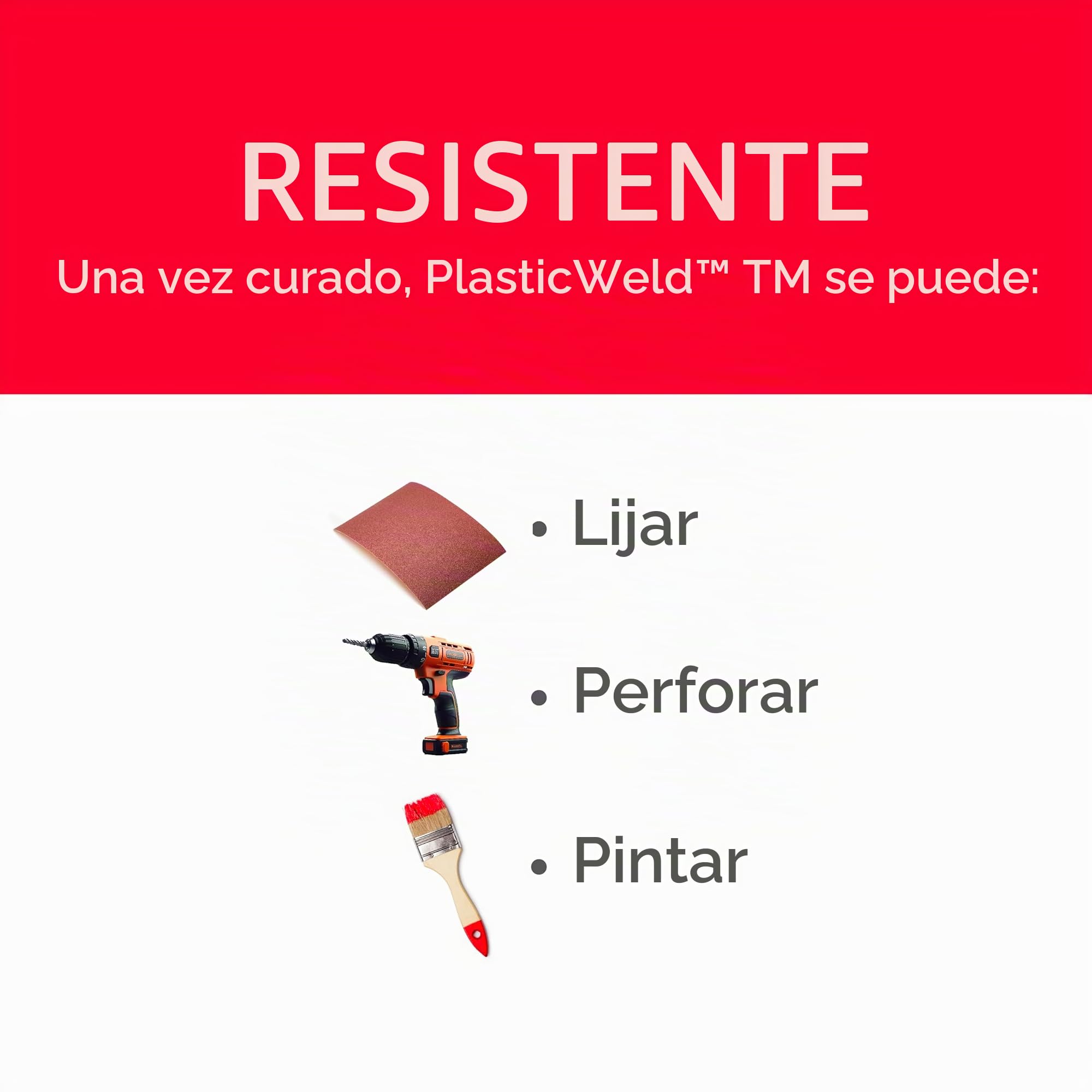 J-B PlasticWeld Epoxy Putty 8237 - Adhesivo epoxi para metal