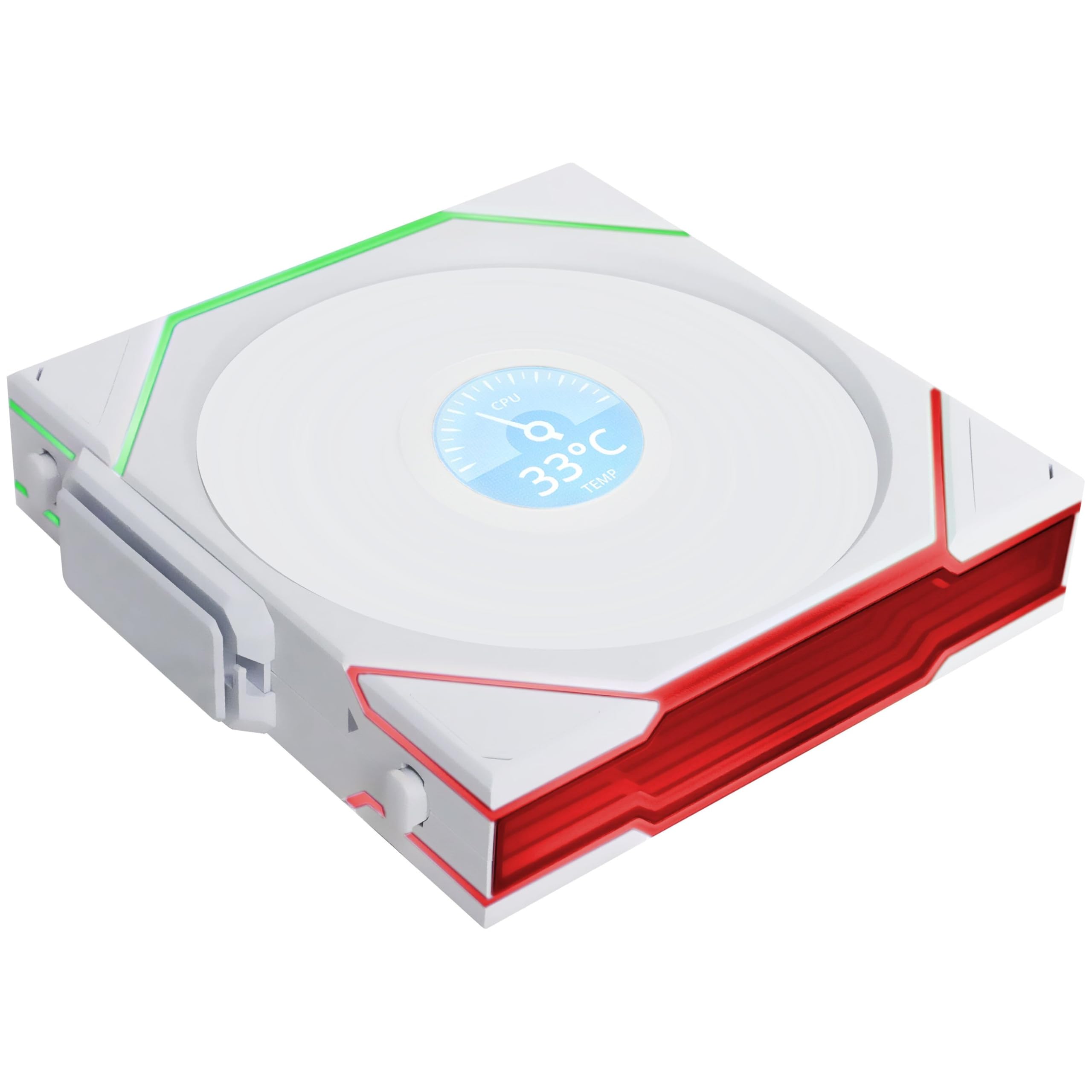 Fan Lian Li Uni Fan TL Wireless LCD 120 Branco ARGB 12TLLCD1W1W
