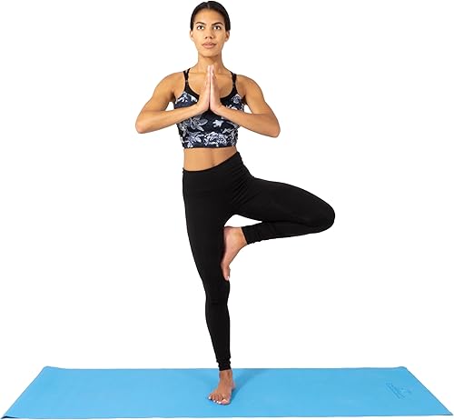 Miniatura 5 de Prosource Fit Classic - Tapete de yoga de 18 pulgadas de grosor, extra largo de 72 pulgadas, ligero, con agarre antideslizante para yoga, pilates,