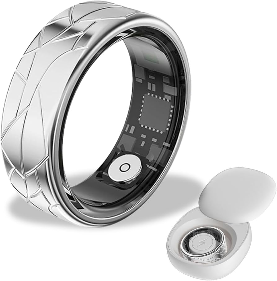 スタンド型健康管理機器 シルバー スタンド型健康管理機器 シルバー Amazon.co.jp: スマートリング 健康