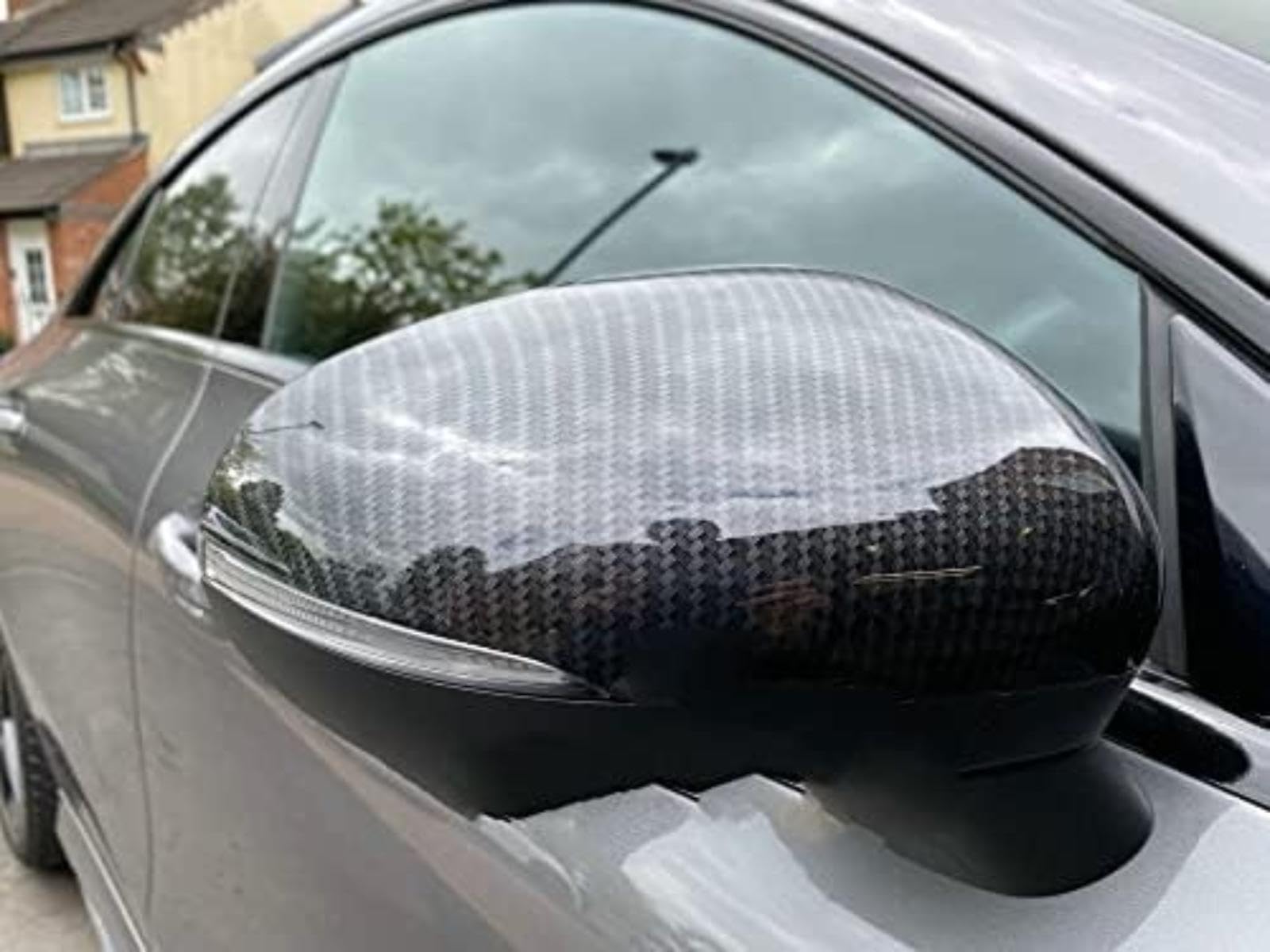 Dla Mercedes-Benz W177 A Cla klasa C118 2018-2021 A220 A180 A250 A200 V177 boczne osłony lusterek czapki lusterko wsteczne samochodu Obudowa lusterka auta