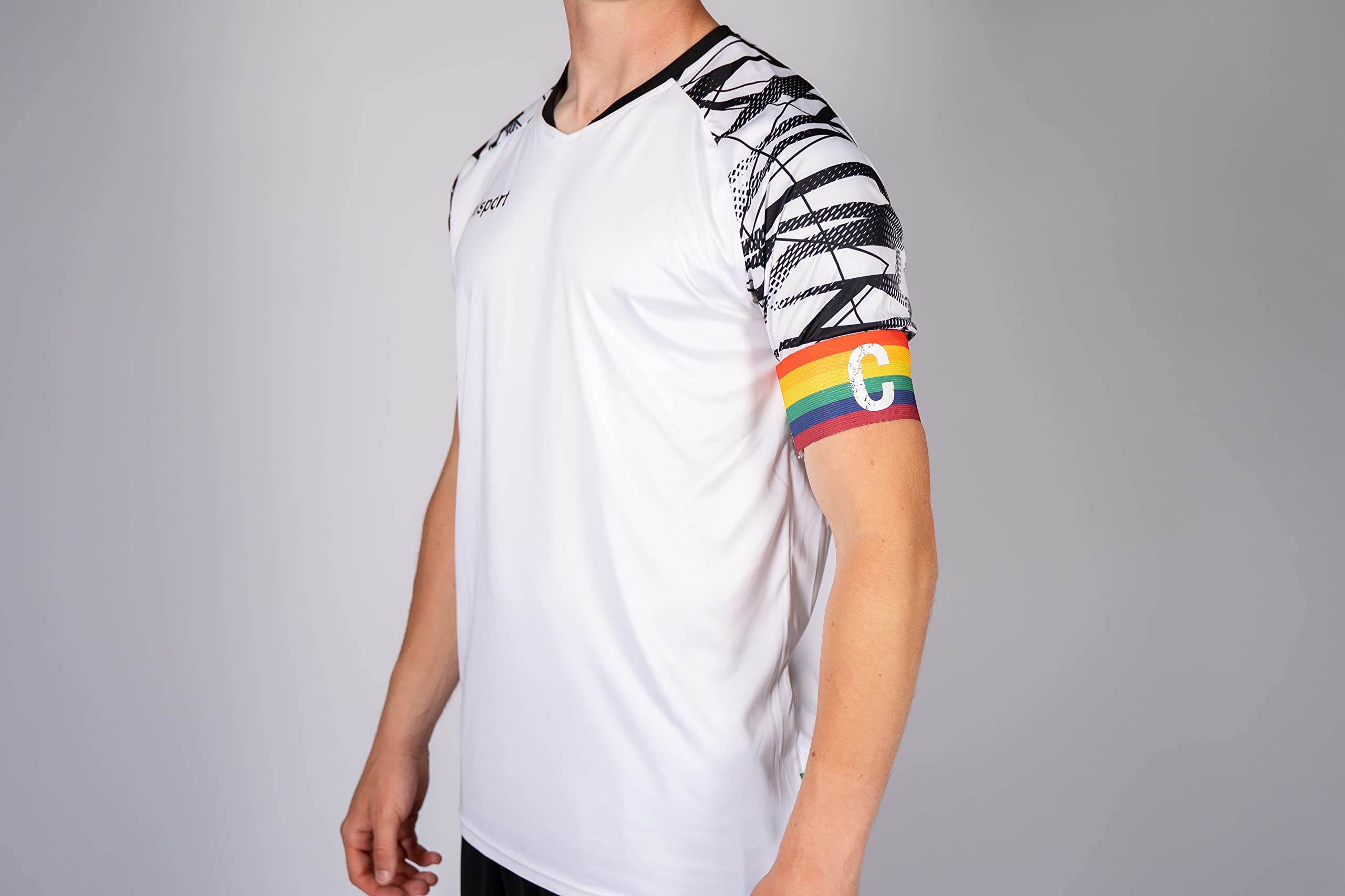 Fascia Da Capitano Uhlsport Petrol/Cyan - Unisex, Poliestere, Taglia Unica Per Calcio E Sport