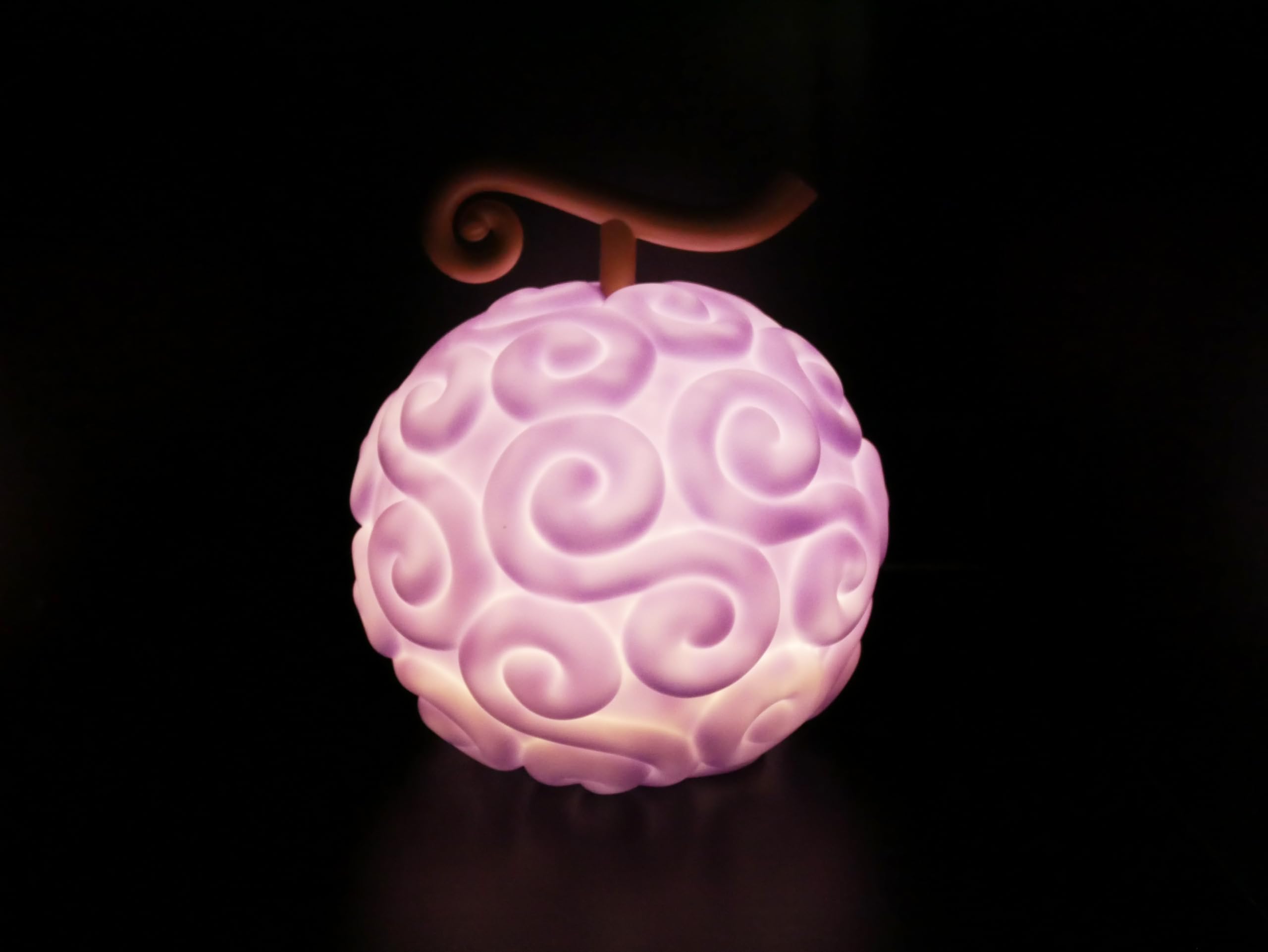 One Piece-Figurine Lumineuse Fruit Gum GUM-20 cm-USB-C, Violet-Marron