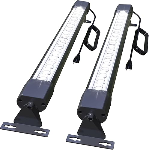 Luz LED para lavadora de pared, 5000 K, luz blanca diurna, 36 W, 120 V, 2 pies, barra de luz de lavado de pared, IP67, luces impermeables para