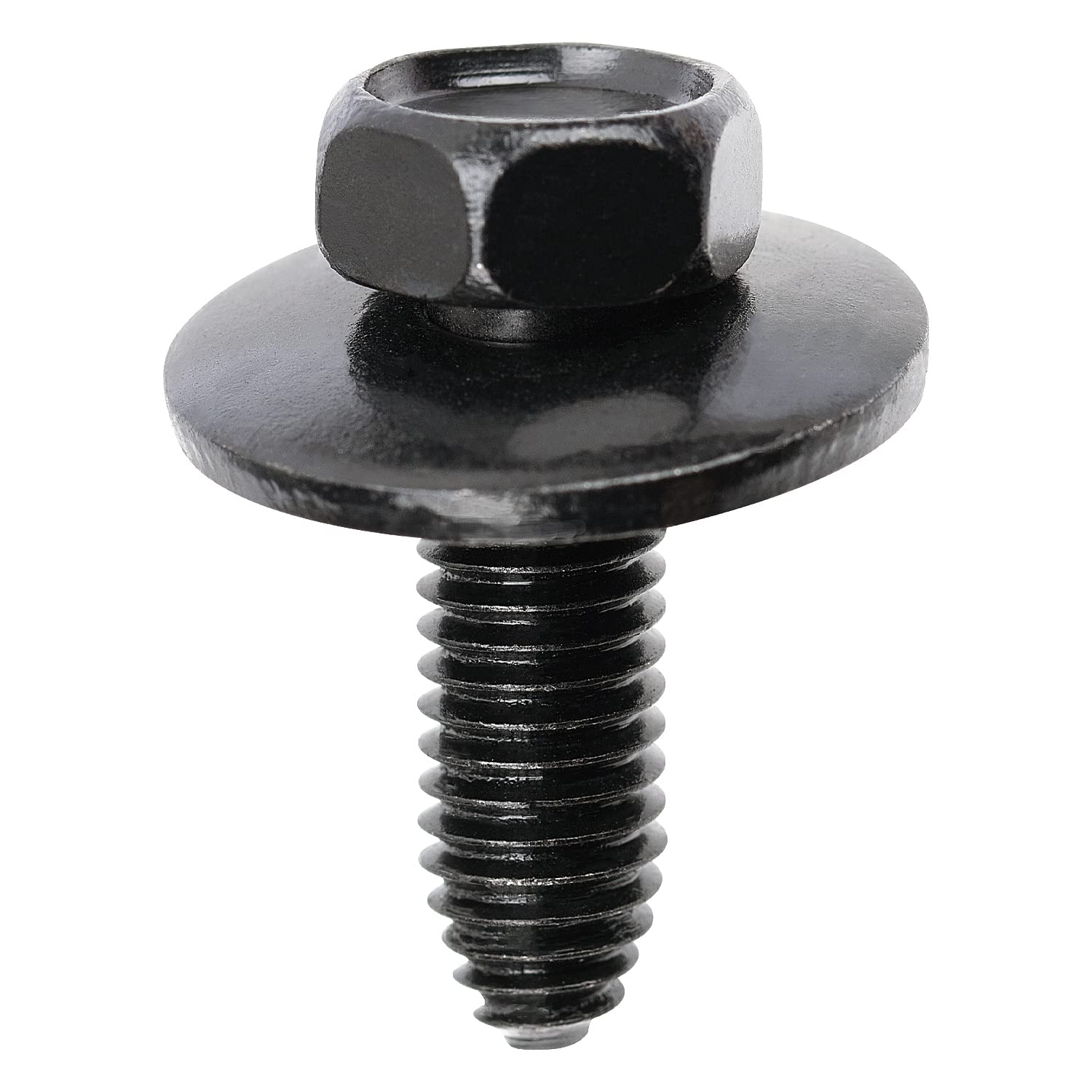 OAUTOO 15PCS M8-1.25 x 25mm Hex Head Screw Body Bolt for GM 11503619 (Pack of 2)