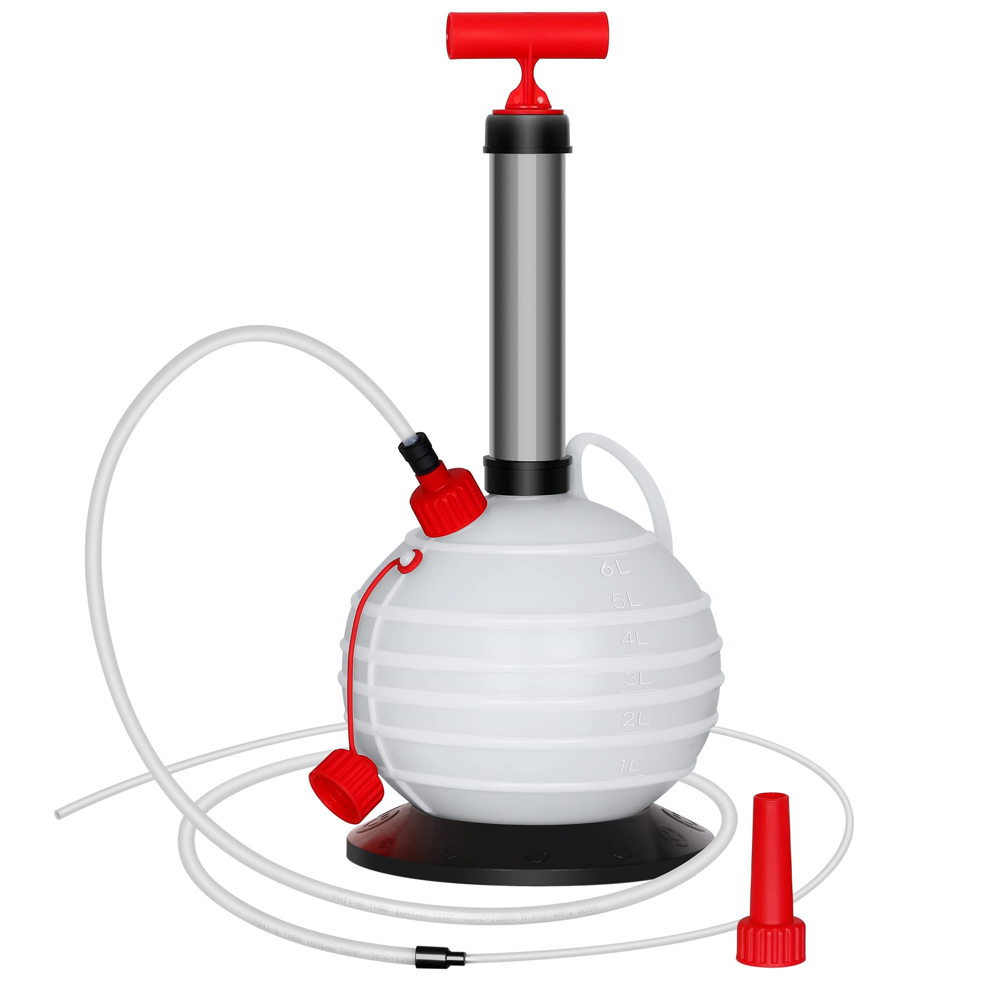 Photo 1 of INCLAKE Oil Extractor Pump, 1.5 Gallon/6L Vacuum Fluid Extractor Manual Oil Chang Pump Extractor for Automotive, Boats, Gas Mowers