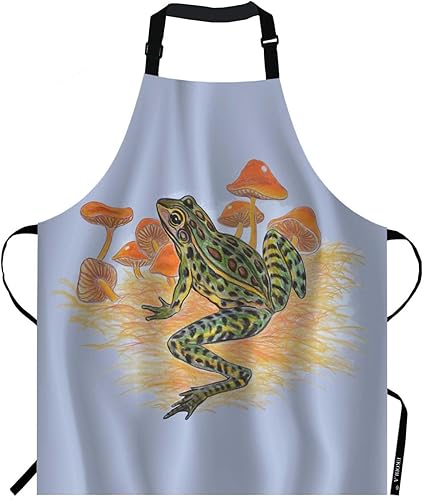 Miniatura 6 de EKOBLA Delantales para pájaros con acuarela, diseño de flores y animales