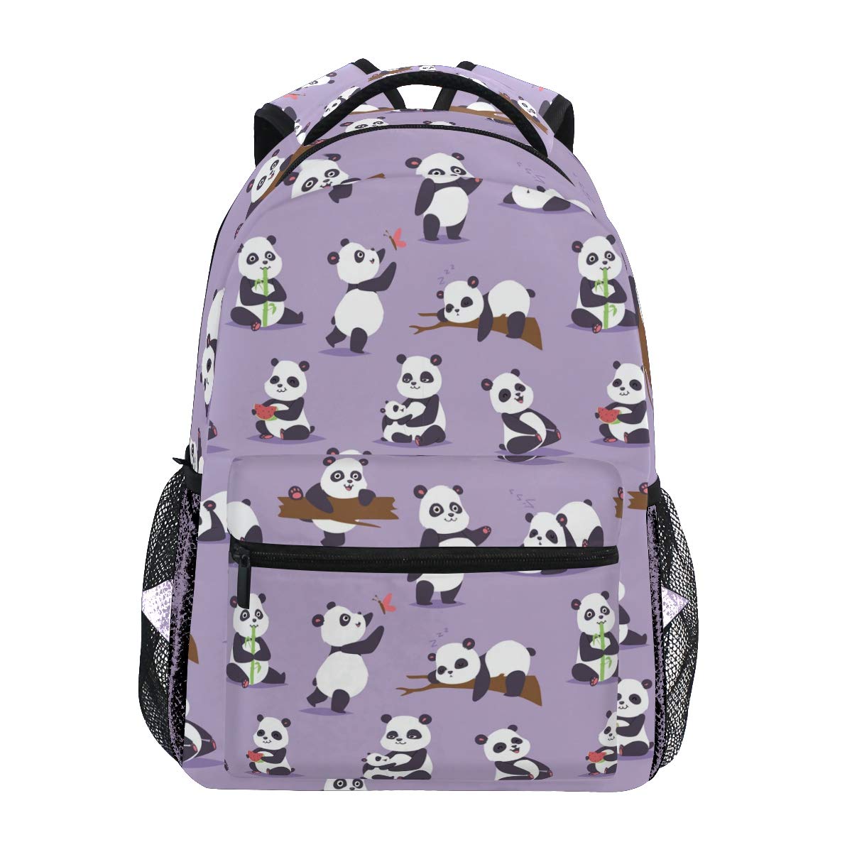Sac à Dos d'école Happy Panda pour garçons, Filles, Sac de Voyage, Sac de Voyage, Cartable