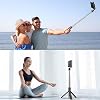 Infomax® Bluetooth Remote Control Tripod Selfie Stick – Stainless Steel Body, 70 cm Extendable, iOS & Android Compatible, Wireless Remote Shutter Phone Tripod