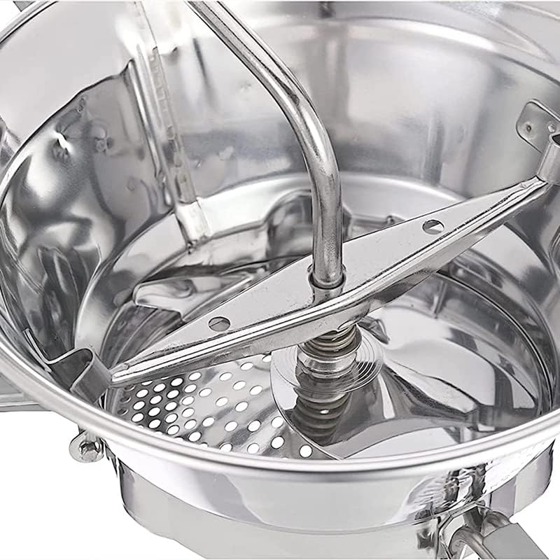 Passaverdure In Acciaio Inox Con 3 Dischi Intercambiabili - Foto 7