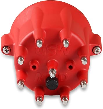 MSD 84335 HEI Distributor Cap and Rotor Kit Red