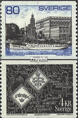 Prophila Collection Svezia 700x-701x (Completa Edizione) Normale Libro 1971 Francobolli (Francobolli per i Collezionisti)