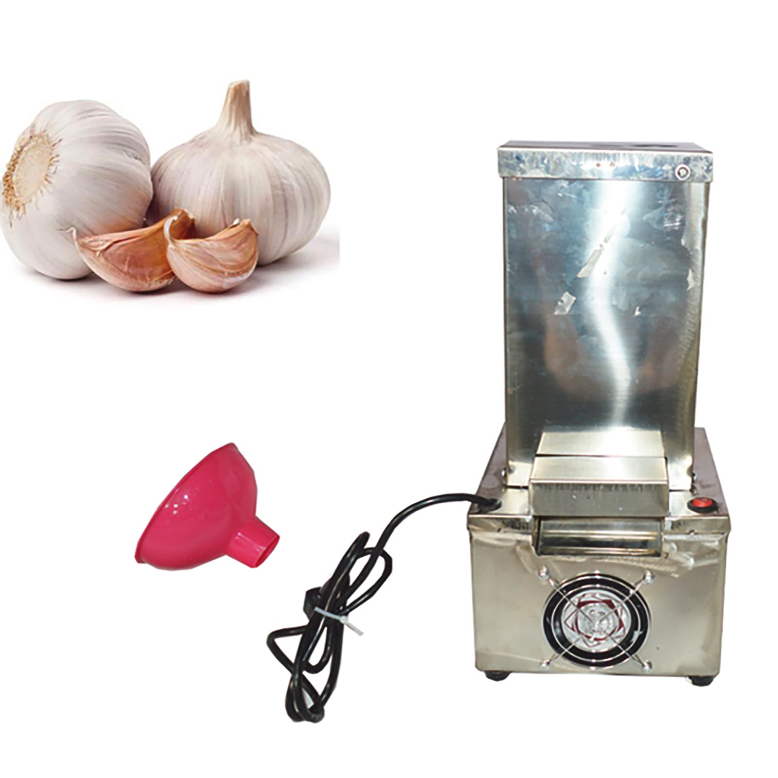 WYDDDARY Electric Garlic Peeler Machine Commercial Garlic Peeler Portable Garlic Peel Remover 110V 180W