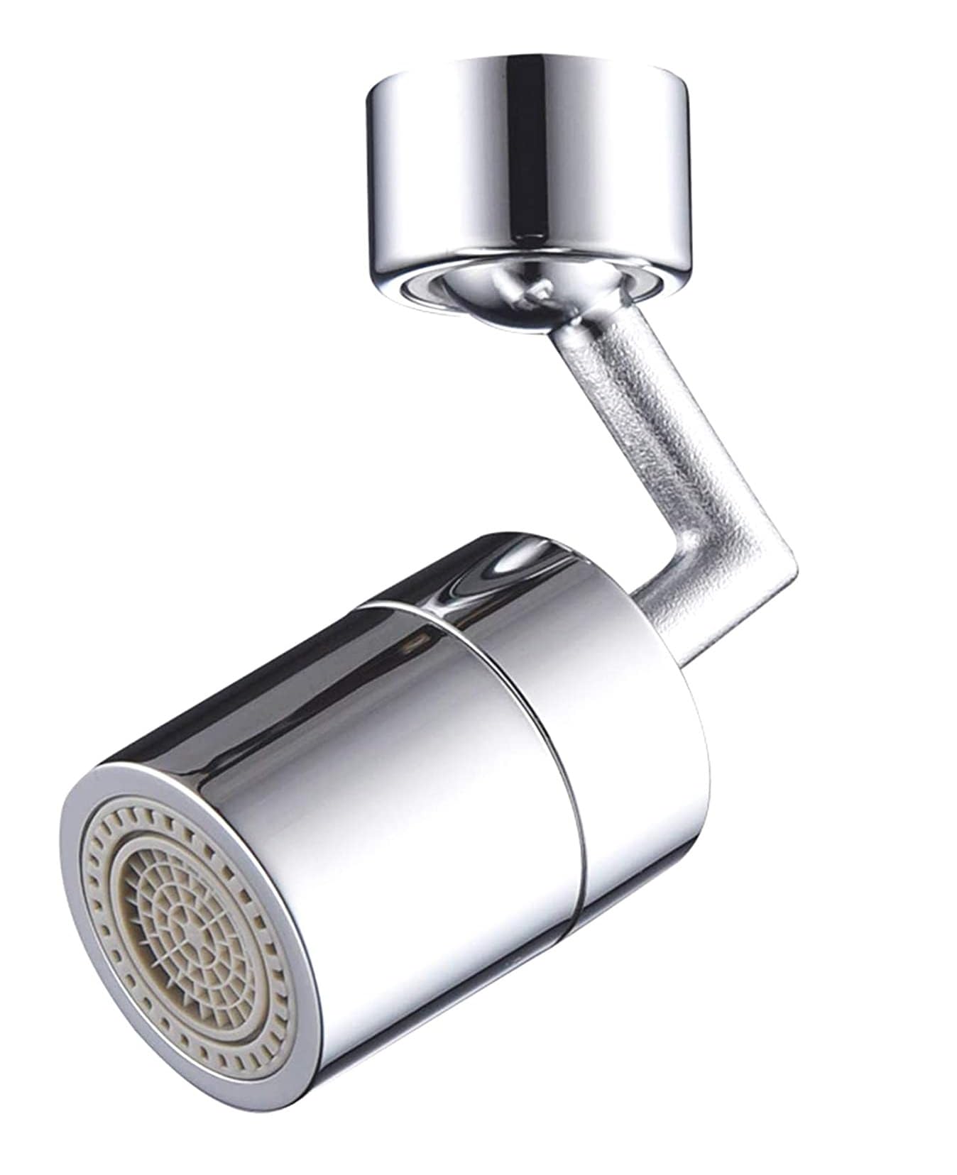 Kruvad Kitchen Sink Faucet Aerator Solid Brass 80-Degree Big Angle Swivel Faucet Aerator Dual-Function 2 Sprayer Kitchen Faucet Attachment Swivel Sprayer- 360-Degree Swivel- Polished Chrome (B0CDPLZSYH) Amazon Price History, Amazon Price Tracker