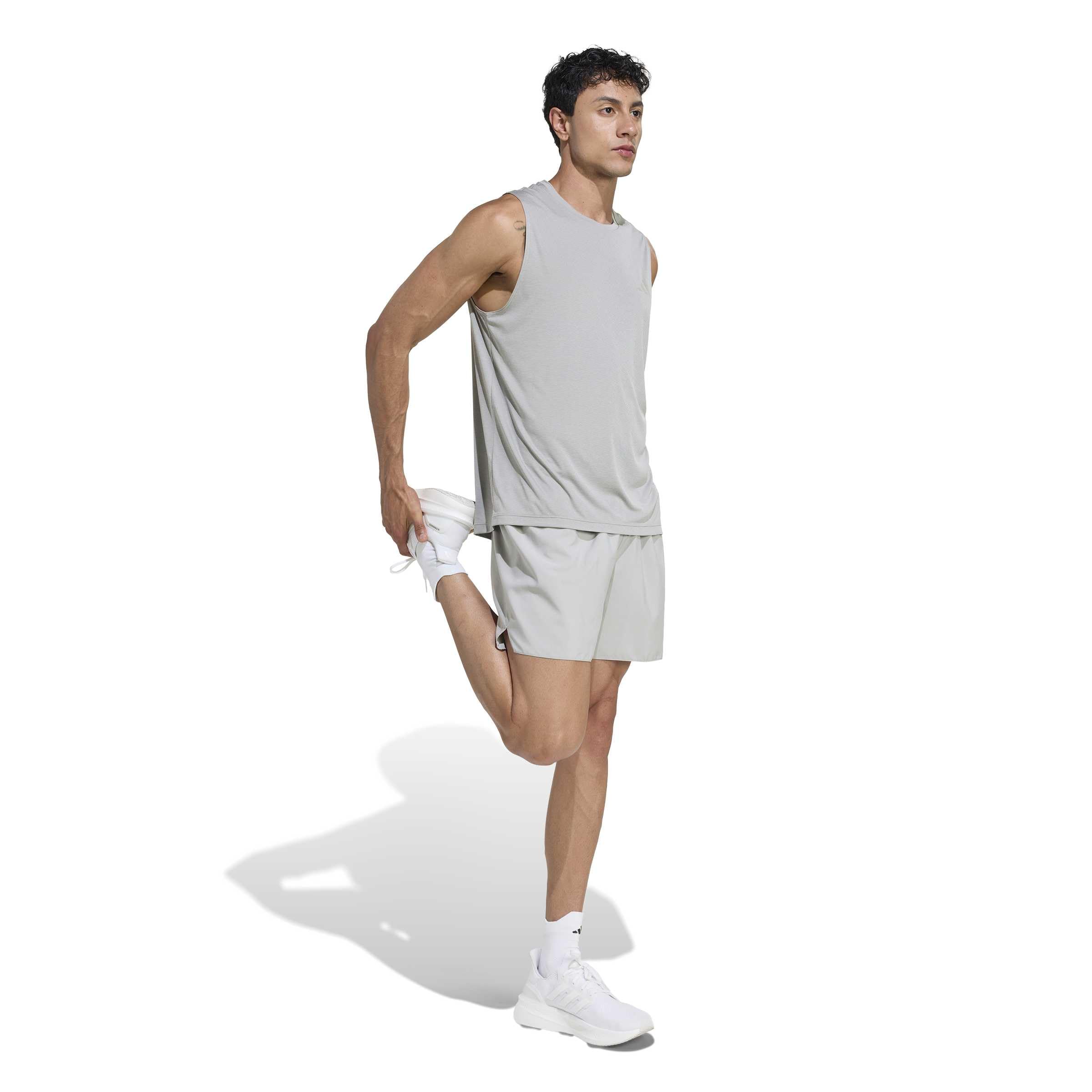 adidas Men's adi365 Running Essentials Tank, medium Grey Heather, XL – Ansicht 3