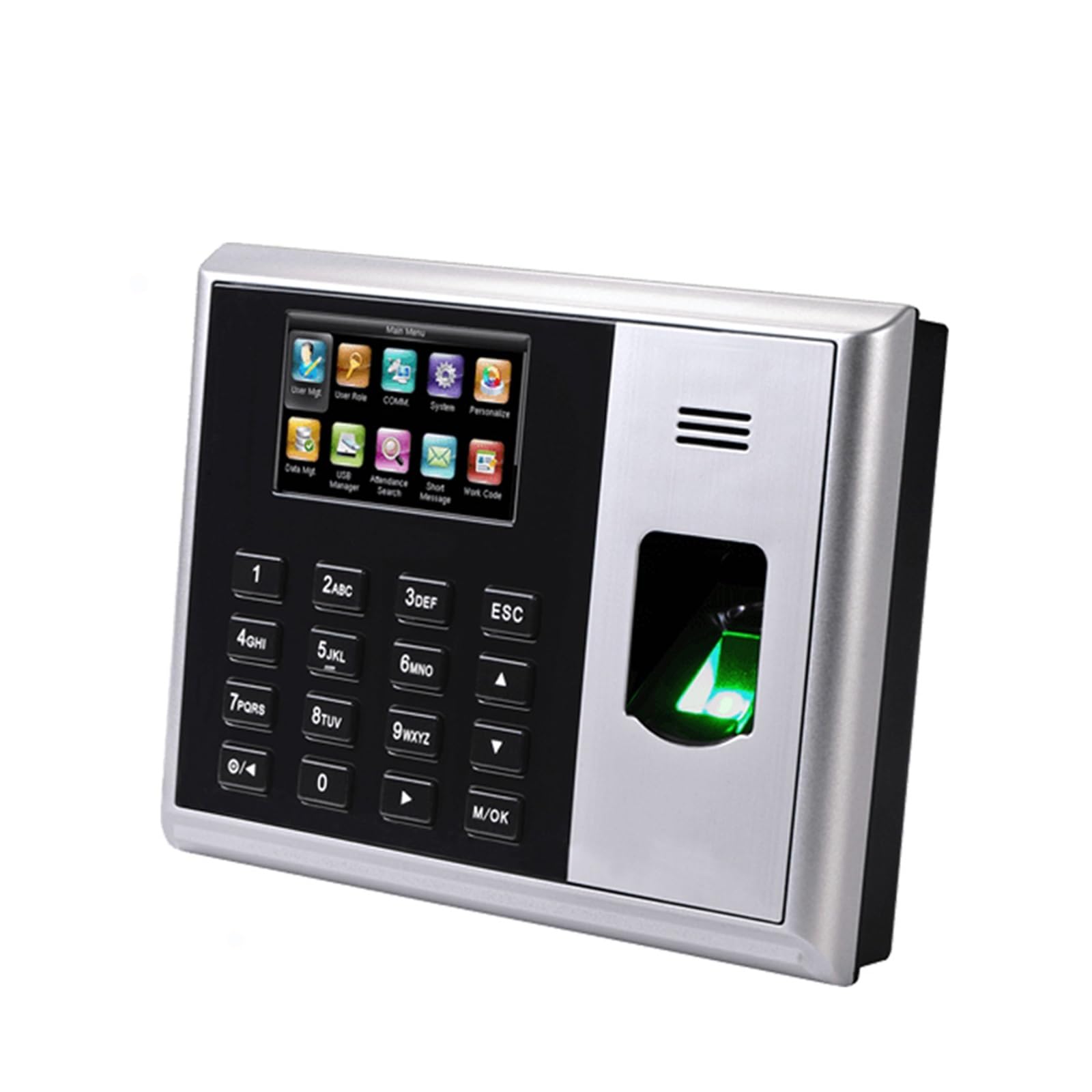 Timbratura in macchina, S30 Sistema Linux for la rilevazione delle presenze delle impronte digitali biometriche TCP/IP Sistema di registrazione delle presenze dei dipendenti Facile da impostare, per l