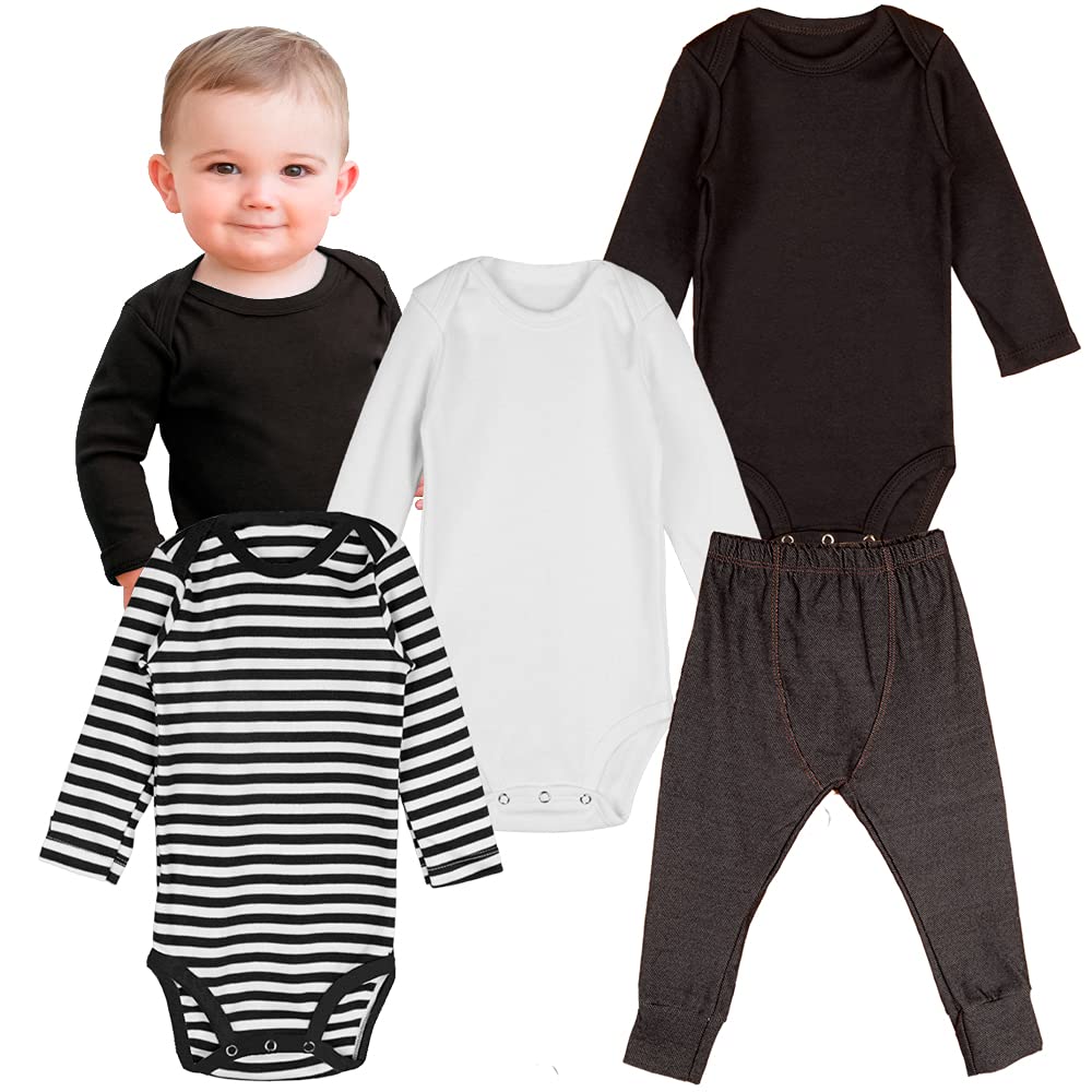 Conjunto Body e Calça Neutro Menino Menina Bebe 4 Peças Modelagem Carters 100% Algodão Prime em promoção! Veja a oferta e mais achadinhos de Bebês 2 Hoje é o melhor dia para comprar Conjunto Body e Calça Neutro Menino Menina Bebe 4 Peças Modelagem Carters 100% Algodão Prime com aquele preço maroto! Promoção! Aproveite a oferta! 2