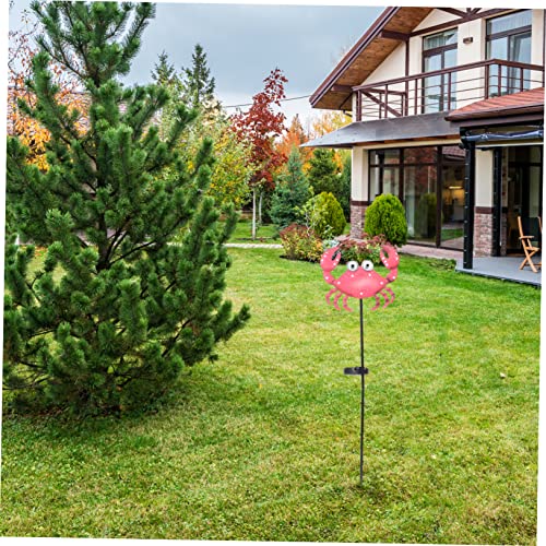 HANABASS 2 Pçs Caminhos Decorativos Em De Melancia Decorações De LED Em De Caranguejo Luz Alimentada